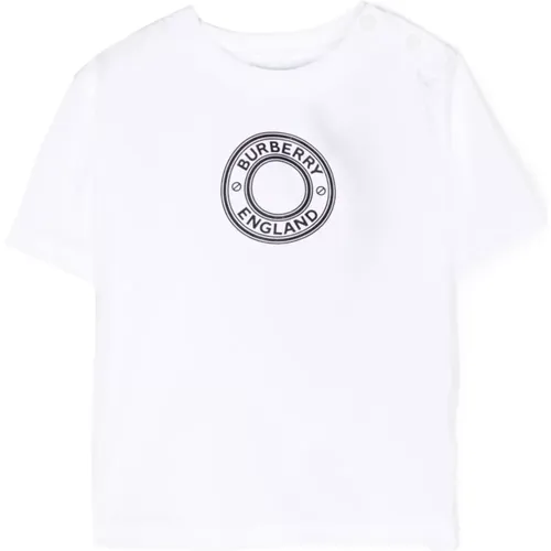 Klassisches Weißes Roundel T-Shirt - Burberry - Modalova