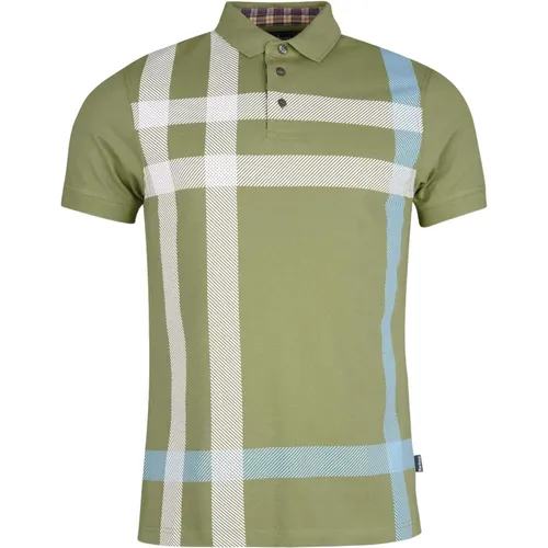 Tartan Polo Shirt , male, Sizes: XL, M - Barbour - Modalova