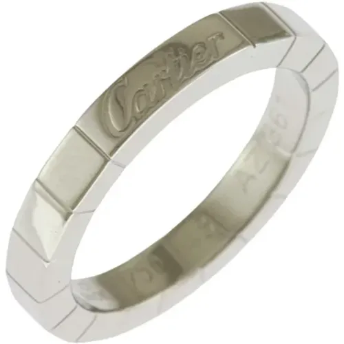 Pre-owned White Gold rings , female, Sizes: ONE SIZE - Cartier Vintage - Modalova