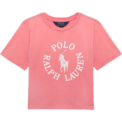 Kurzarm Rundhals T-Shirt - Ralph Lauren - Modalova