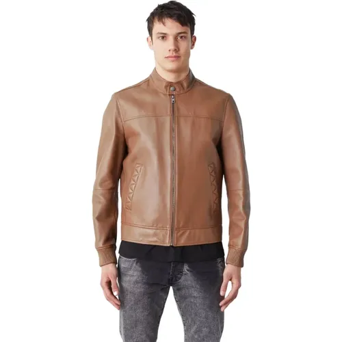 Leather Jacket , male, Sizes: XL - GAS - Modalova