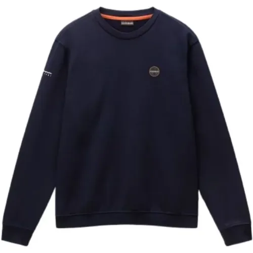 Herren B-Badge Sweatshirt , Herren, Größe: L - Napapijri - Modalova