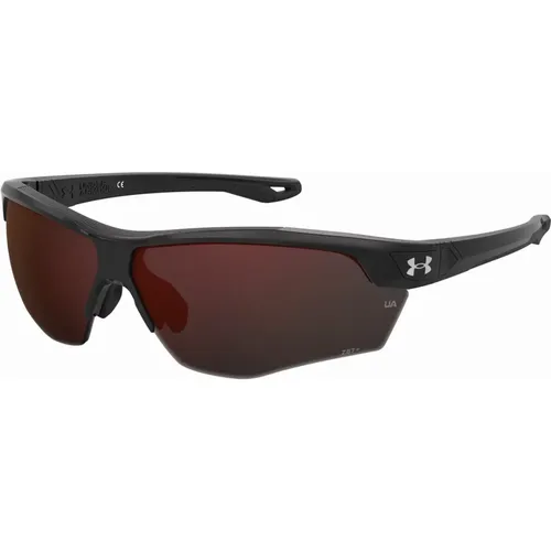 Yard Dual Sonnenbrille Schwarz Palladium/Rot , unisex, Größe: ONE Size - Under Armour - Modalova