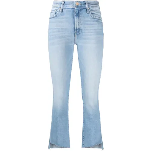 Denim Insider Crop Step Fray Jeans , Damen, Größe: W26 - Mother - Modalova