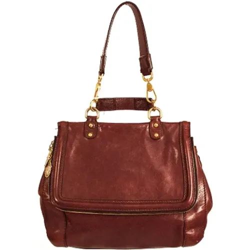 Pre-owned Leather shoulder-bags , female, Sizes: ONE SIZE - Dolce & Gabbana Pre-owned - Modalova