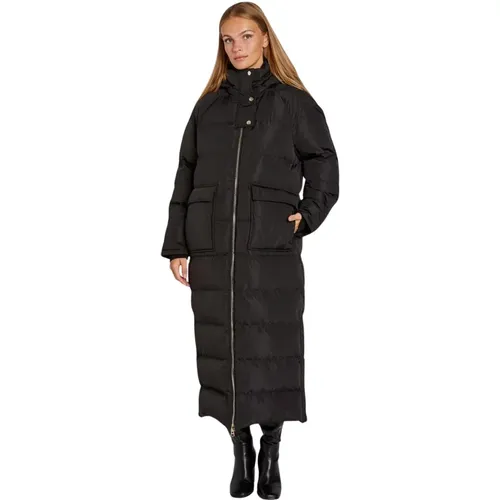 Stylish Long Down Jacket , female, Sizes: S, M, L, 2XL, XL, XS - RUE de Femme - Modalova