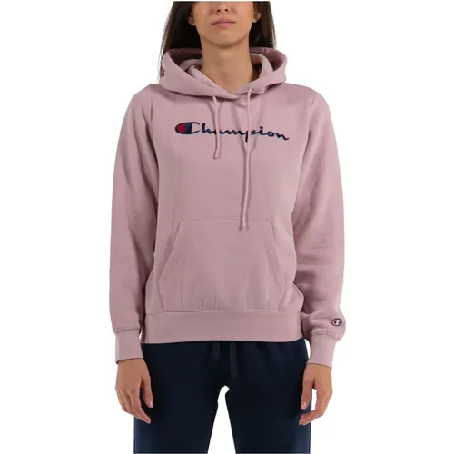 Hooded Sweatshirt , female, Sizes: S - Champion - Modalova
