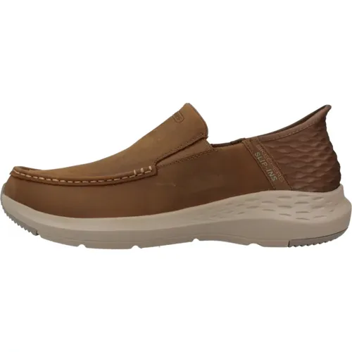 Bequeme Slip-On Loafers , Herren, Größe: 41 EU - Skechers - Modalova