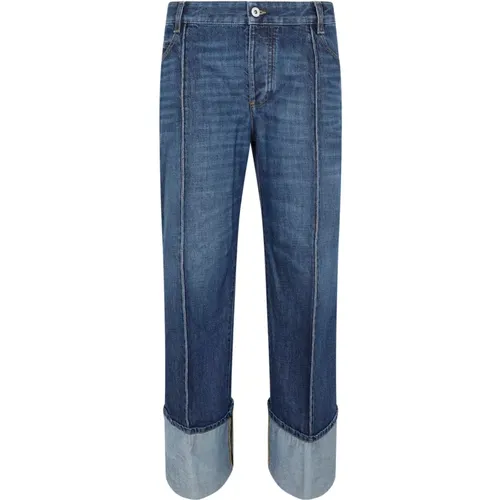 Mid Baumwoll Denim Jeans , Damen, Größe: 3XS - Bottega Veneta - Modalova