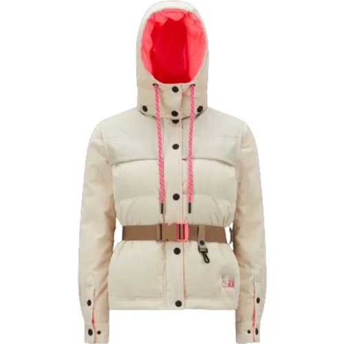 Kurze Steppjacke mit Abnehmbaren Ärmeln - Moncler - Modalova