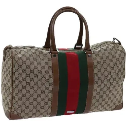 Pre-owned Canvas gucci-bags , female, Sizes: ONE SIZE - Gucci Vintage - Modalova