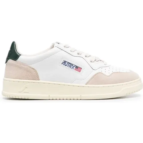 Medalist Low Sneakers , male, Sizes: 8 UK, 5 UK, 1 UK, 7 UK, 6 UK, 3 UK, 9 UK, 10 UK, 12 UK, 4 UK, 2 UK, 11 UK - Autry - Modalova