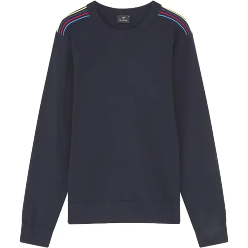 Wollstrick Rundhals Pullover , Herren, Größe: XL - PS By Paul Smith - Modalova