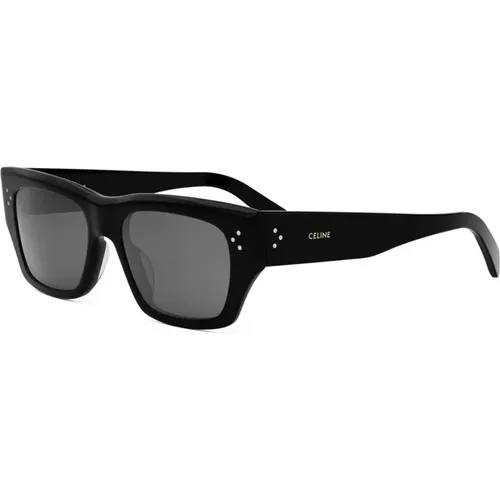 Dark Grey Sunglasses Cl40297U 01A , male, Sizes: ONE SIZE - Celine - Modalova