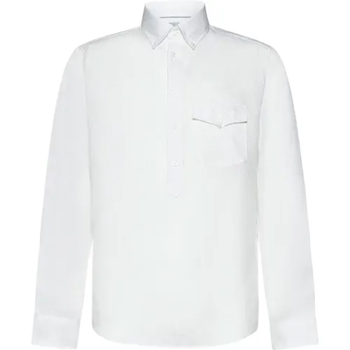 Elegant Shirts Collection , male, Sizes: 2XL - BRUNELLO CUCINELLI - Modalova