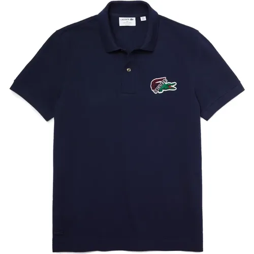 Organisches Baumwoll-Piqué Urlaub Polo Shirt , Herren, Größe: S - Lacoste - Modalova