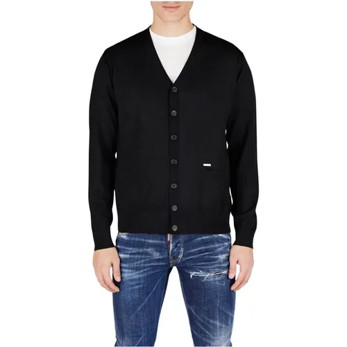 Wool Sweater, Stay Warm and Stylish , male, Sizes: M - Dsquared2 - Modalova