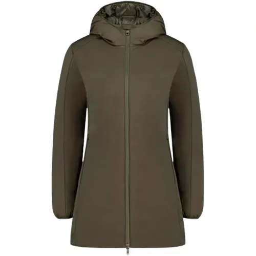 Green Softshell 3L Coat Flex Thermal , female, Sizes: L, XL, S, M - Ciesse Piumini - Modalova