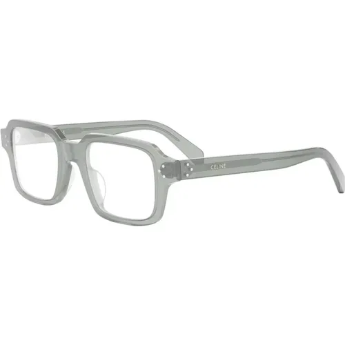 Bold 3 Dots Square Glasses , unisex, Sizes: 49 MM - Celine - Modalova