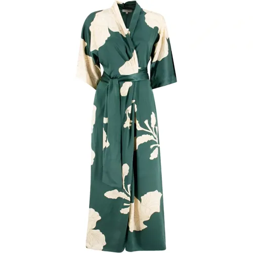 Women's Clothing Dress Green Ss24 , female, Sizes: XS, 2XS, M, S - Antonelli Firenze - Modalova