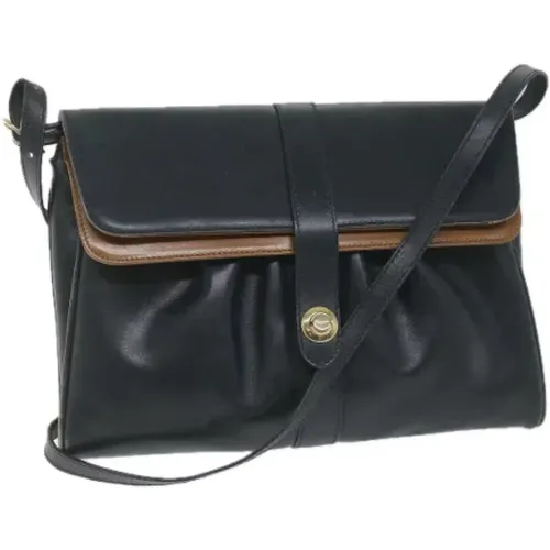 Pre-owned Leather shoulder-bags , female, Sizes: ONE SIZE - Salvatore Ferragamo Pre-owned - Modalova