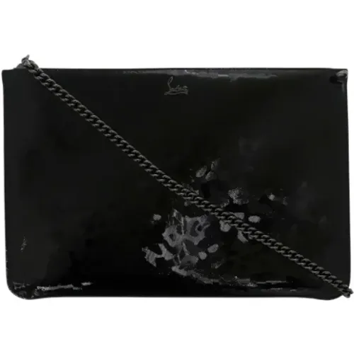 Pre-owned Leather clutches , female, Sizes: ONE SIZE - Christian Louboutin Pre-owned - Modalova