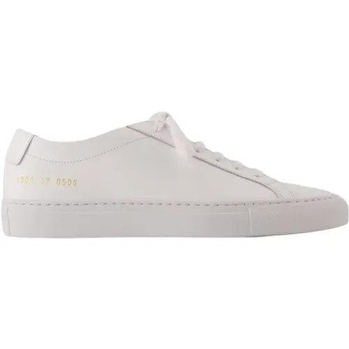 Weiße Leder-Sneaker , Damen, Größe: 39 EU - Common Projects - Modalova