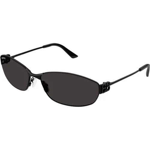 Schwarz/Graue Sonnenbrille,Stylische Sonnenbrille Bb0336S - Balenciaga - Modalova