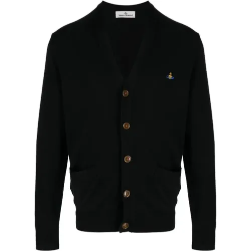 Cardigan , male, Sizes: XL, 2XL, L - Vivienne Westwood - Modalova