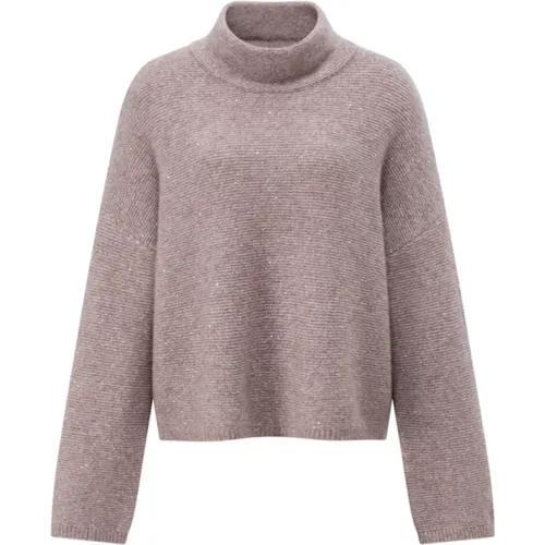 Glitzernder Hochgeschlossener Pullover Sorcha , Damen, Größe: XS - LU REN - Modalova