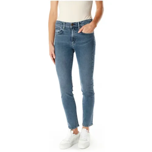 Cropped Skinny Fit Highwaist Jeans , Damen, Größe: W28 L32 - G-Star - Modalova