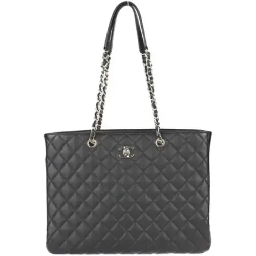 Pre-owned Leather totes , female, Sizes: ONE SIZE - Chanel Vintage - Modalova