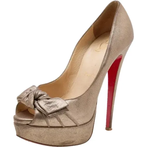 Pre-owned Leder Heels , Damen, Größe: 36 1/2 EU - Christian Louboutin Pre-owned - Modalova