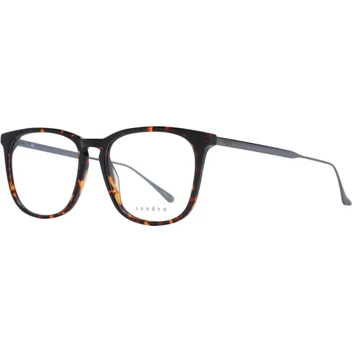 Braune Herren Optische Brillen , Herren, Größe: ONE Size - sandro - Modalova