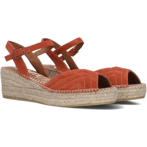 Rote Sandalen , Damen, Größe: 39 EU - Viguera - Modalova