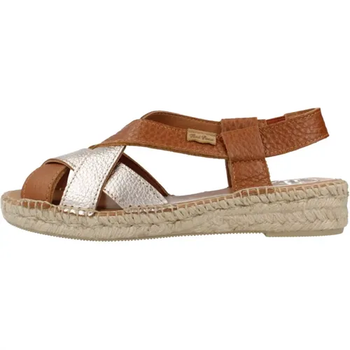 Flat Sandalen , Damen, Größe: 38 EU - Toni Pons - Modalova