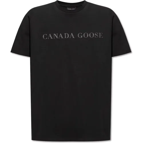 Emersen T-Shirt mit Logo - Canada Goose - Modalova