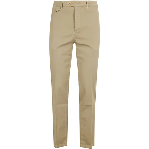 Stylish Paride Chino Pants , male, Sizes: W36, W31, W32, W33 - Tela Genova - Modalova