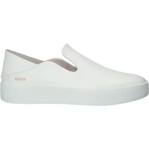 Weiße Slip-ons Flora , Damen, Größe: 38 EU - Blackstone - Modalova