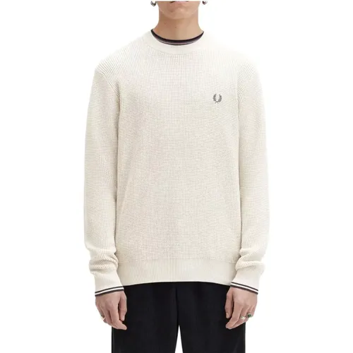 Waffelstrick Pullover Fred Perry - Fred Perry - Modalova