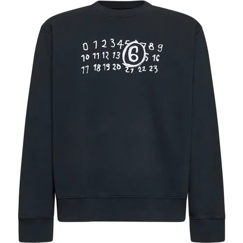 Schwarze Pullover Kollektion - MM6 Maison Margiela - Modalova