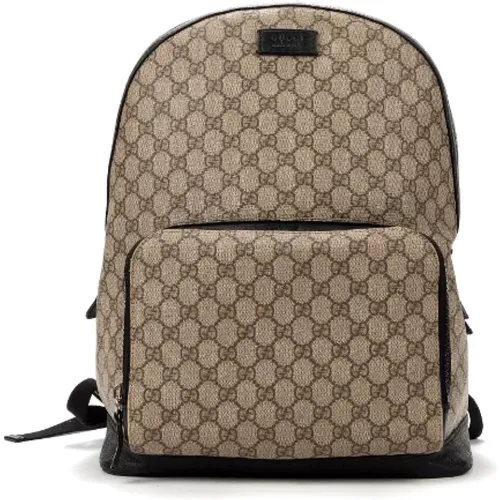 Pre-owned Canvas backpacks , female, Sizes: ONE SIZE - Gucci Vintage - Modalova