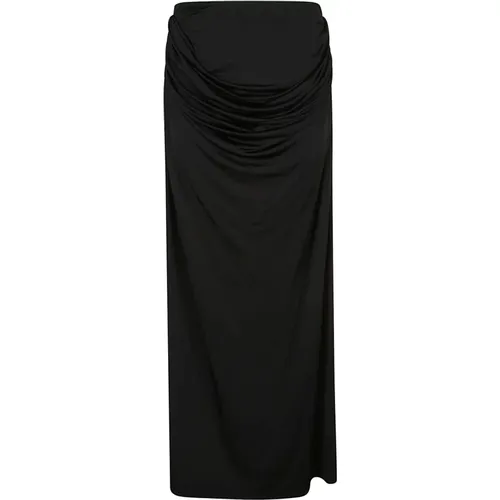 Maxi Skirt with Pleat Detailing , female, Sizes: XS - Magda Butrym - Modalova