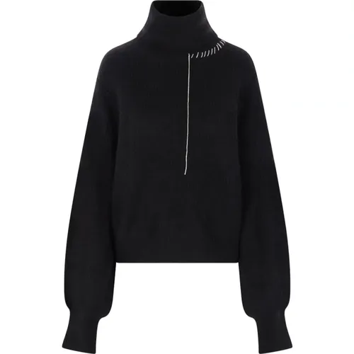 Alpaca Knit Sweater , female, Sizes: M - Yohji Yamamoto - Modalova