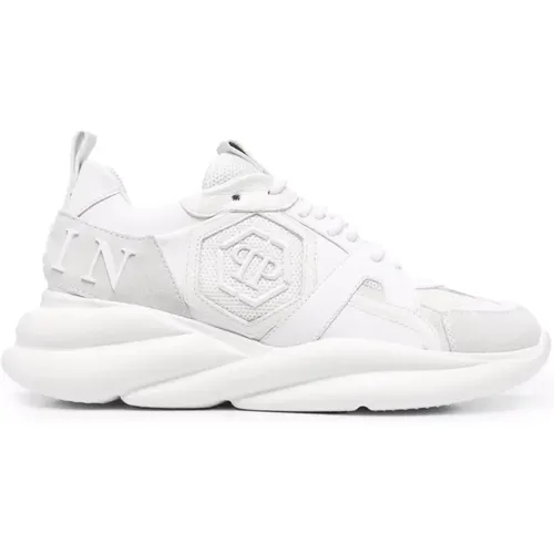 Weiße Casual Sneakers Hurricane - Philipp Plein - Modalova