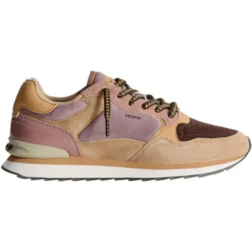 Modern Lilac and Khaki Sneakers , female, Sizes: 6 UK, 3 UK, 7 UK, 5 UK, 4 UK - Hoff - Modalova