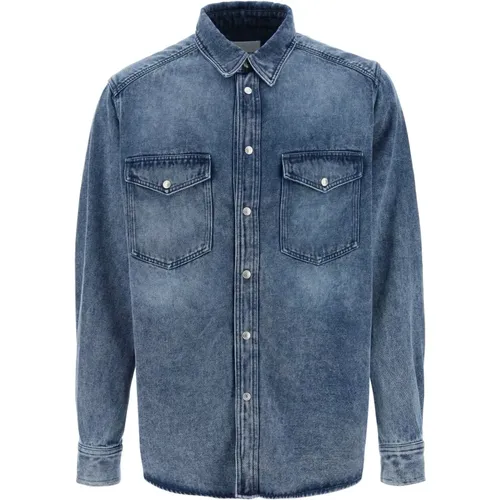 Marant Tailly Denim OverDenim Jacket , male, Sizes: XS, M, L, S, XL - Isabel marant - Modalova