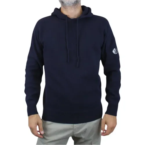 Navy Hooded Sweatshirt , male, Sizes: 3XL - C.P. Company - Modalova