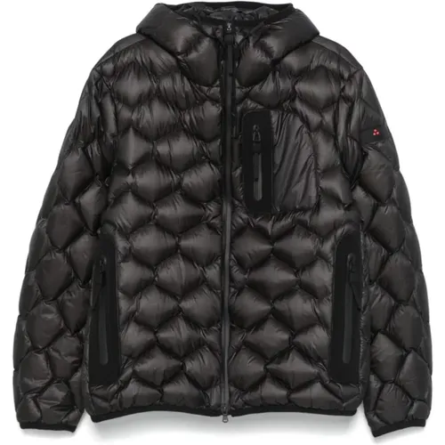 Padded Coat Geometric Quilting , male, Sizes: M, L, XL - Peuterey - Modalova