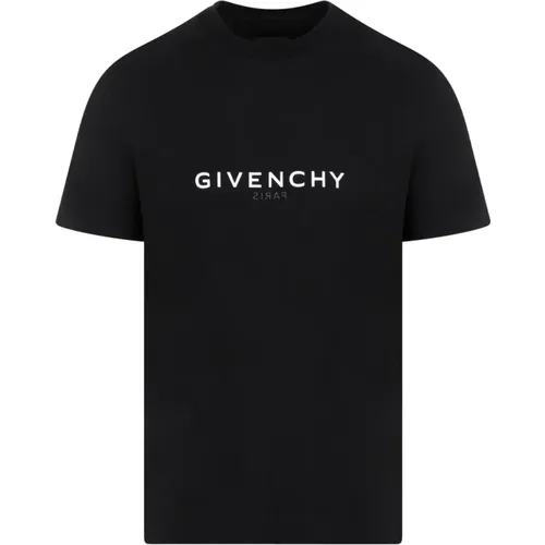 Cotton T-Shirt Round Neck , male, Sizes: S, XL, M, L - Givenchy - Modalova